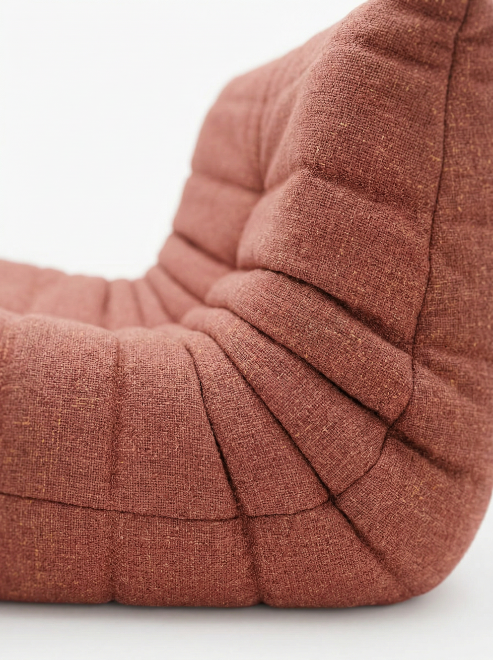 SILLON TOGO HEVRE TERRACOTTA