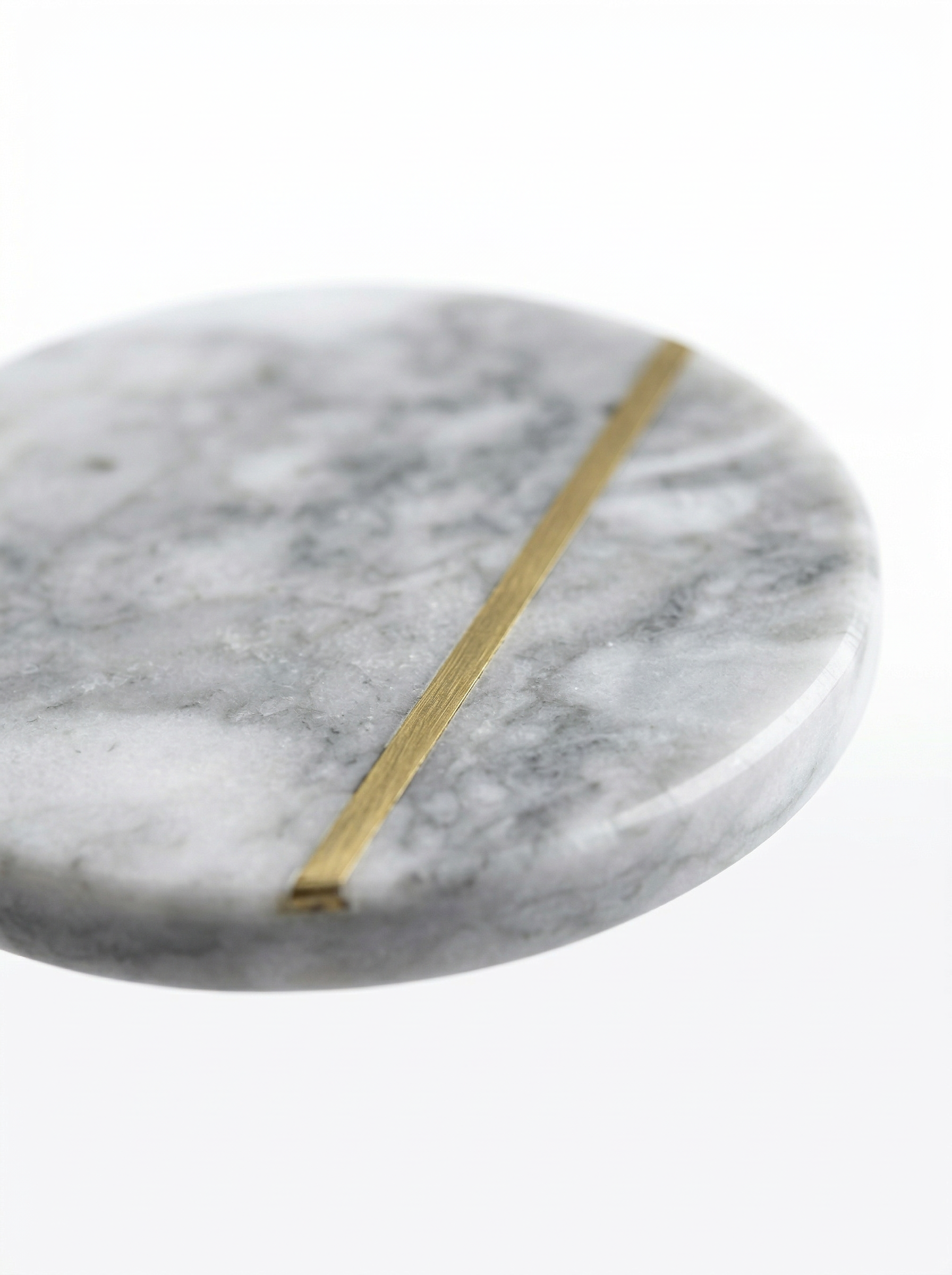 POSAVASOS MAGDA MARBLE WHITE SET X 4