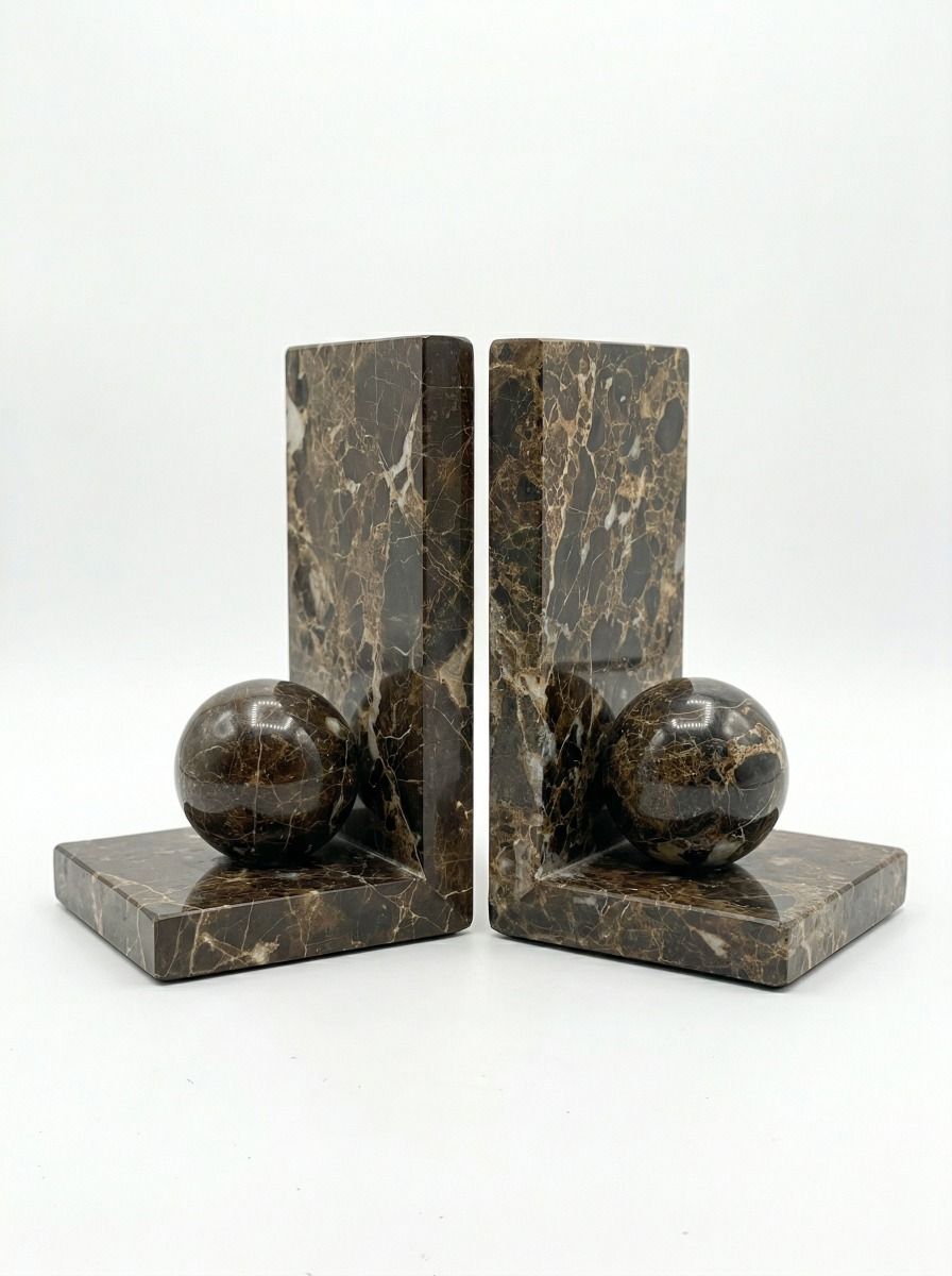 SUJETA LIBROS TEKO MARBLE COFFEE NET