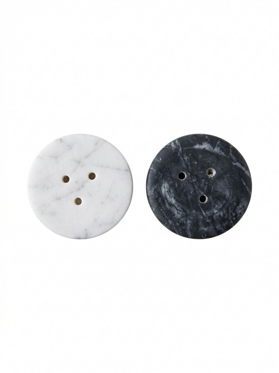 SALERO Y PIMENTERO ARLO MARBLE WHITE & GREY