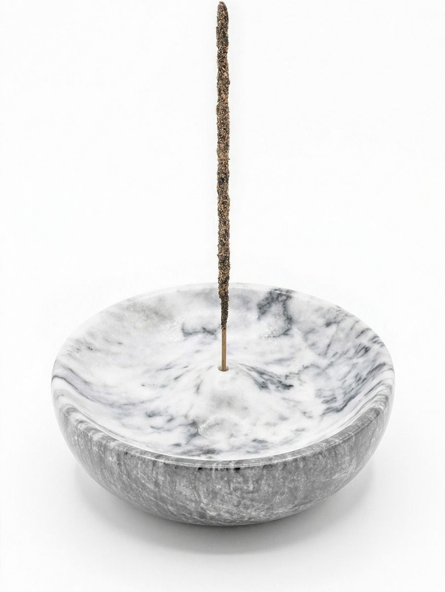 PORTA INCIENSO NOHO MARBLE WHITE