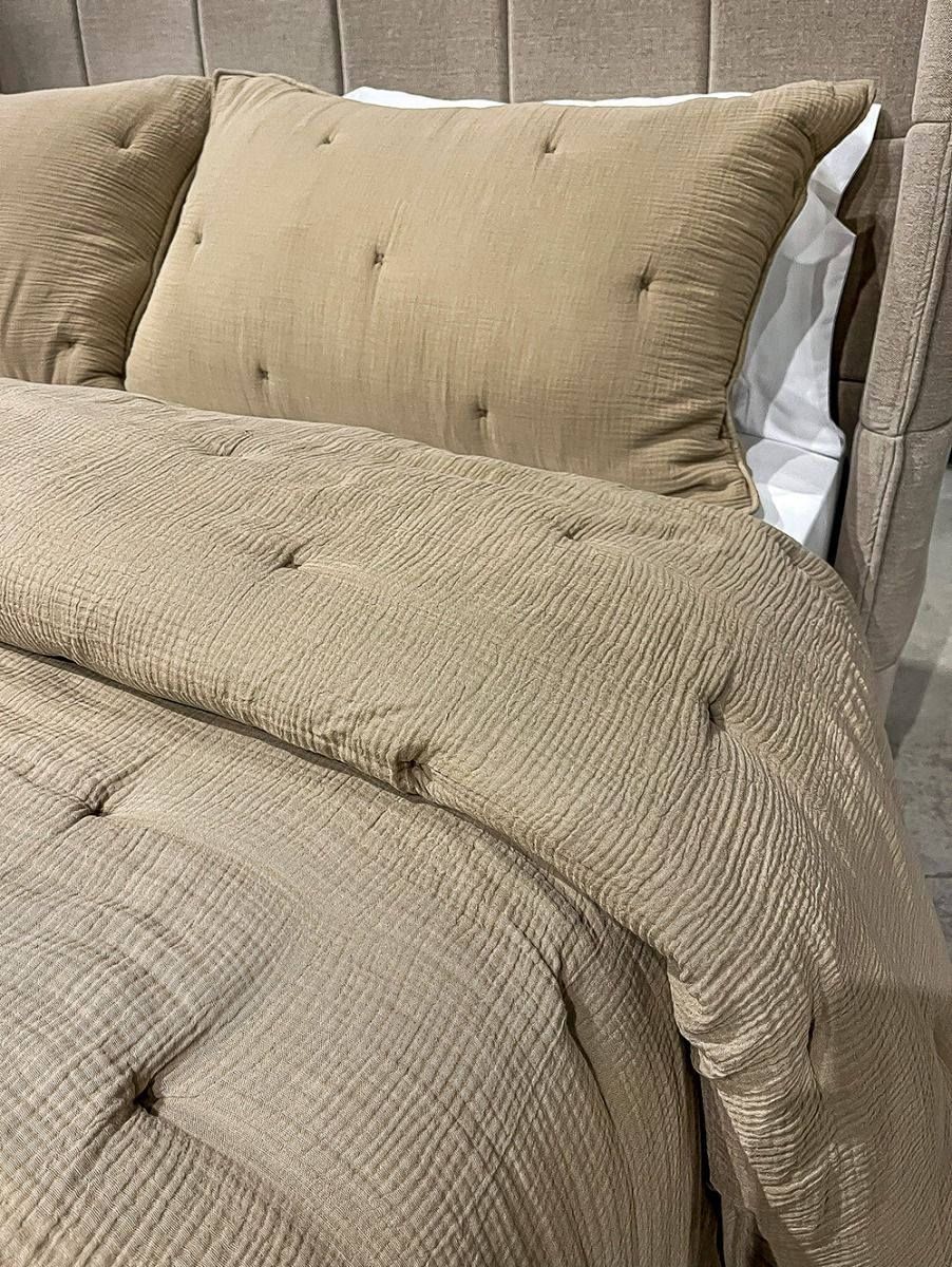 ACOLCHADO COPPELIA BEIGE QUEEN
