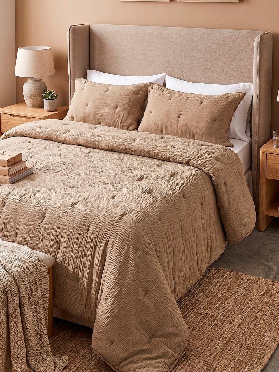 ACOLCHADO COPPELIA BEIGE KING