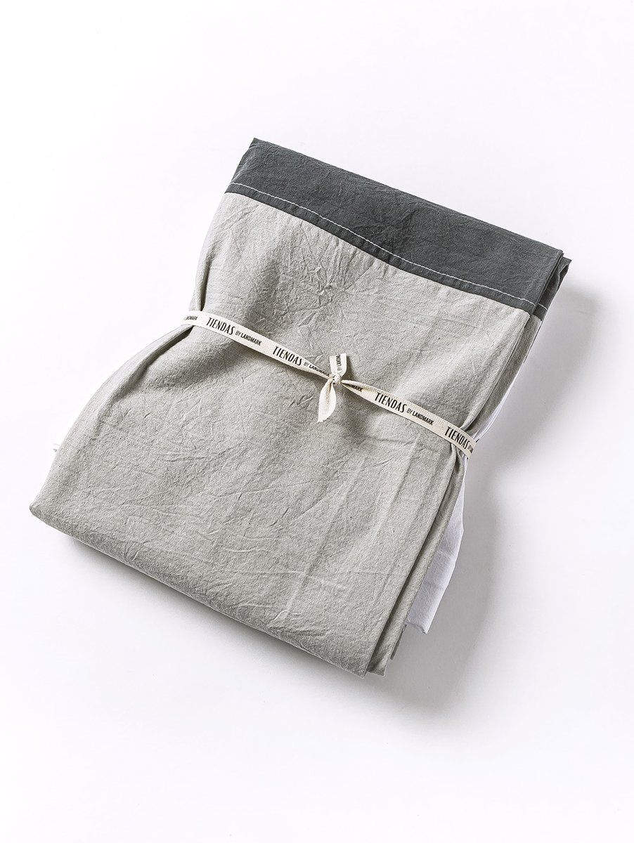CORTINA CALI RAYADA GRIS 180 x 180