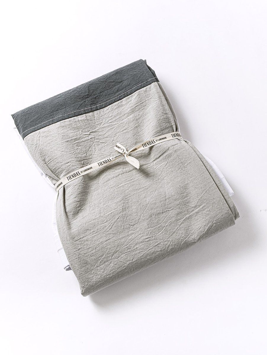 CORTINA CALI RAYADA GRIS 180 x 180