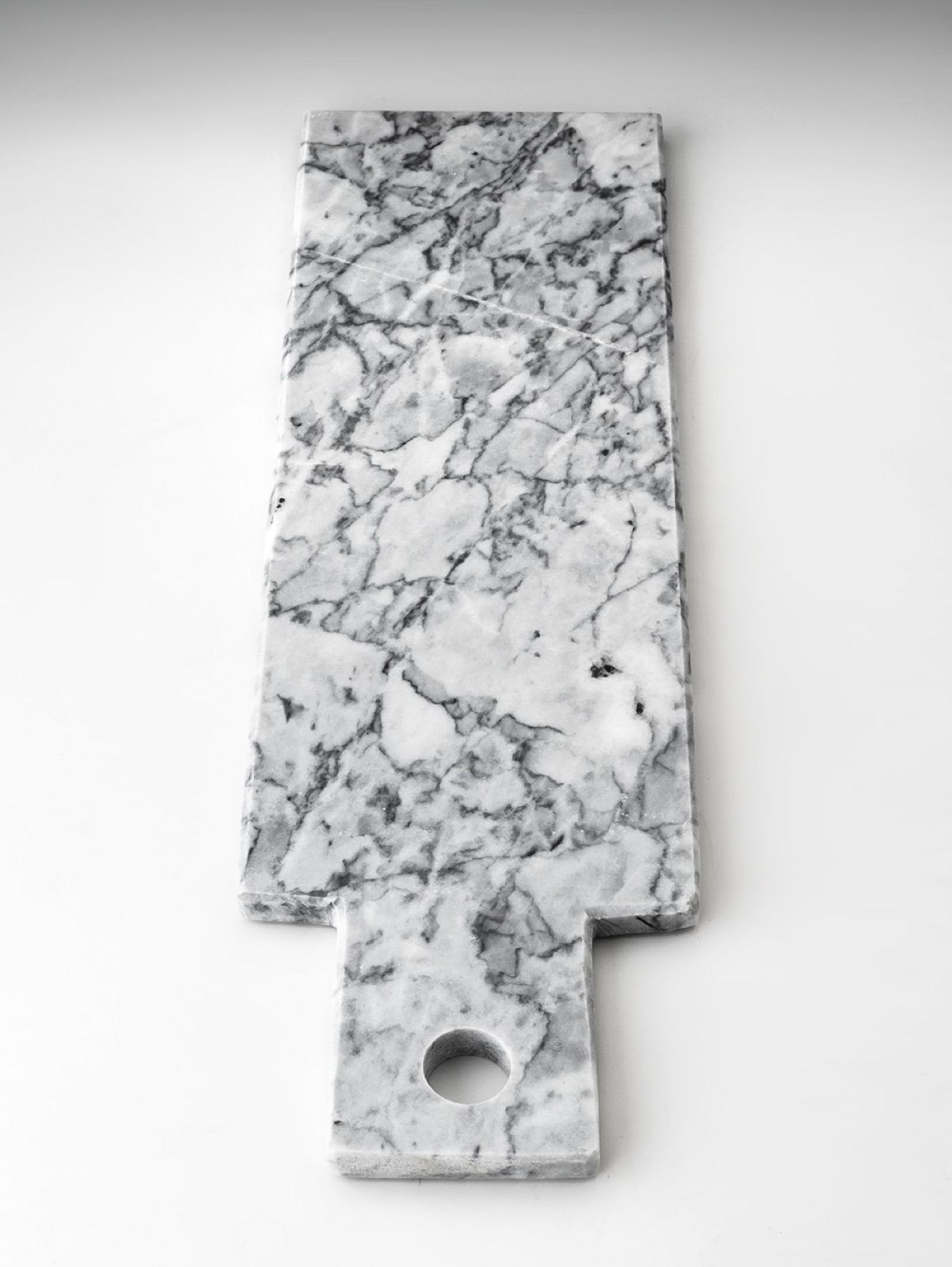 TABLA RECTANGULAR DABBA WHITE GREY