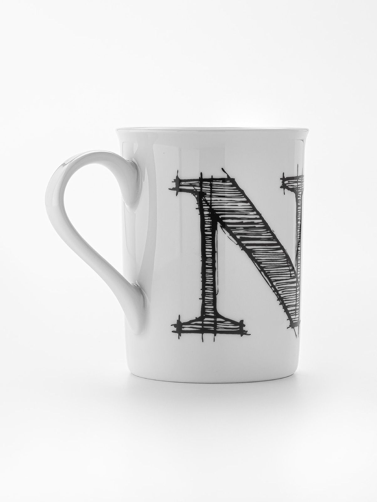 TAZA LETTER N 285CC