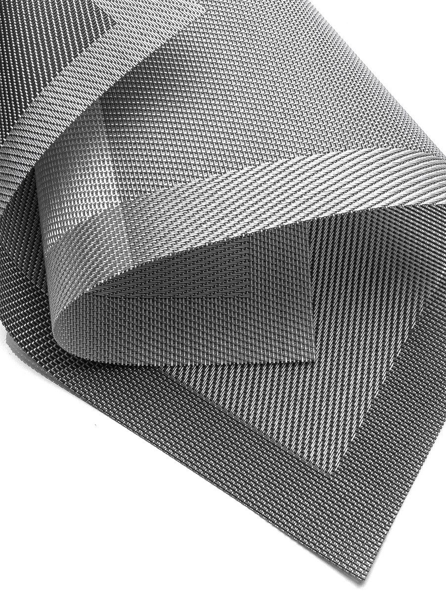 INDIVIDUAL PVC DEGRADE GREY 45X30 CM