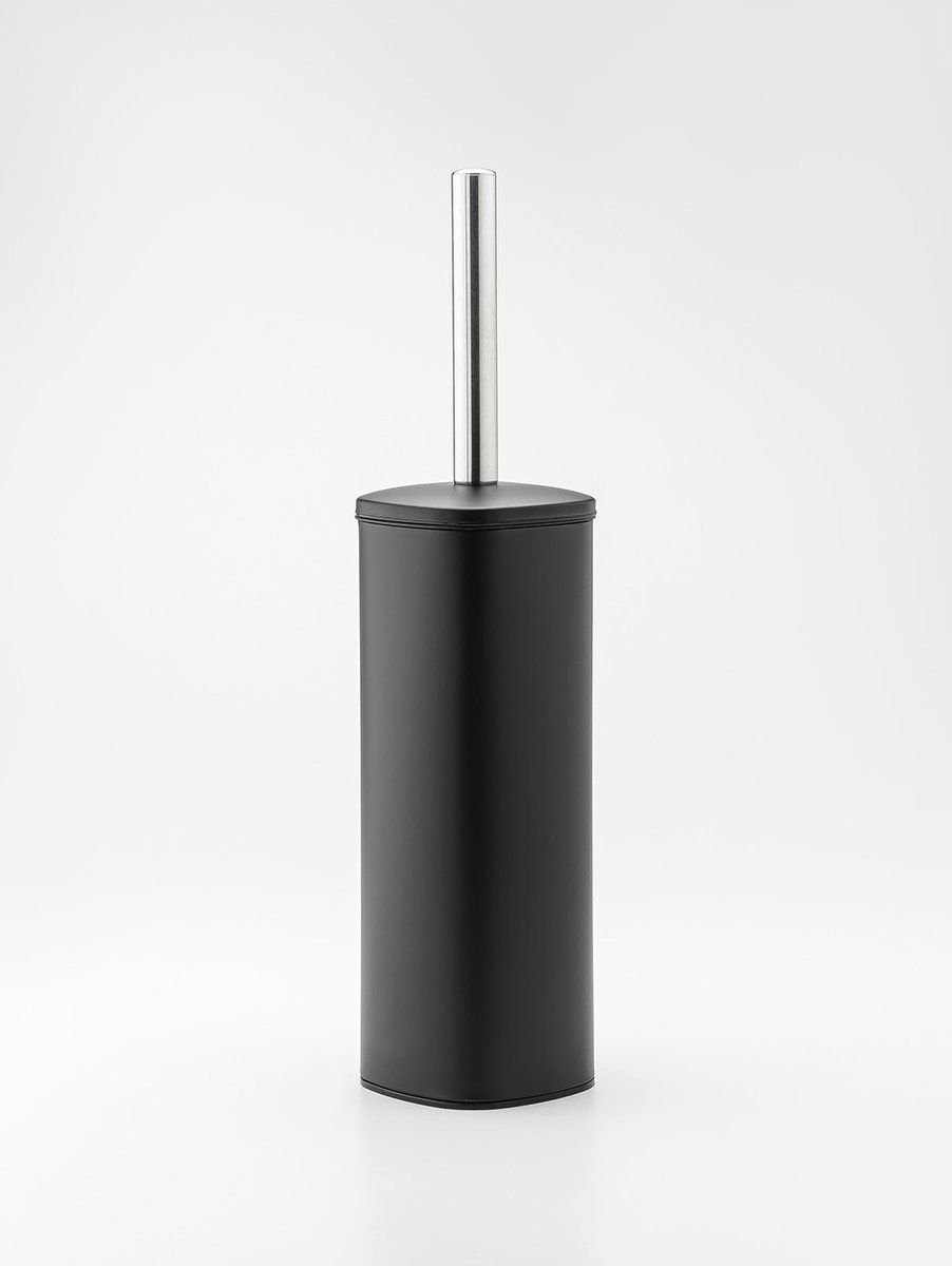 CEPILLO LIMPIA INODORO SQUARE BLACK