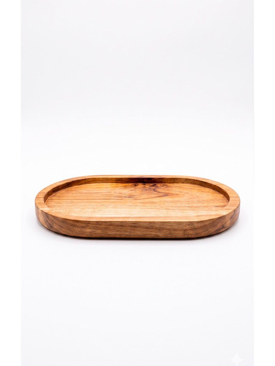 BANDEJA DE ACACIA ARIZONA MARRON 30X20X2