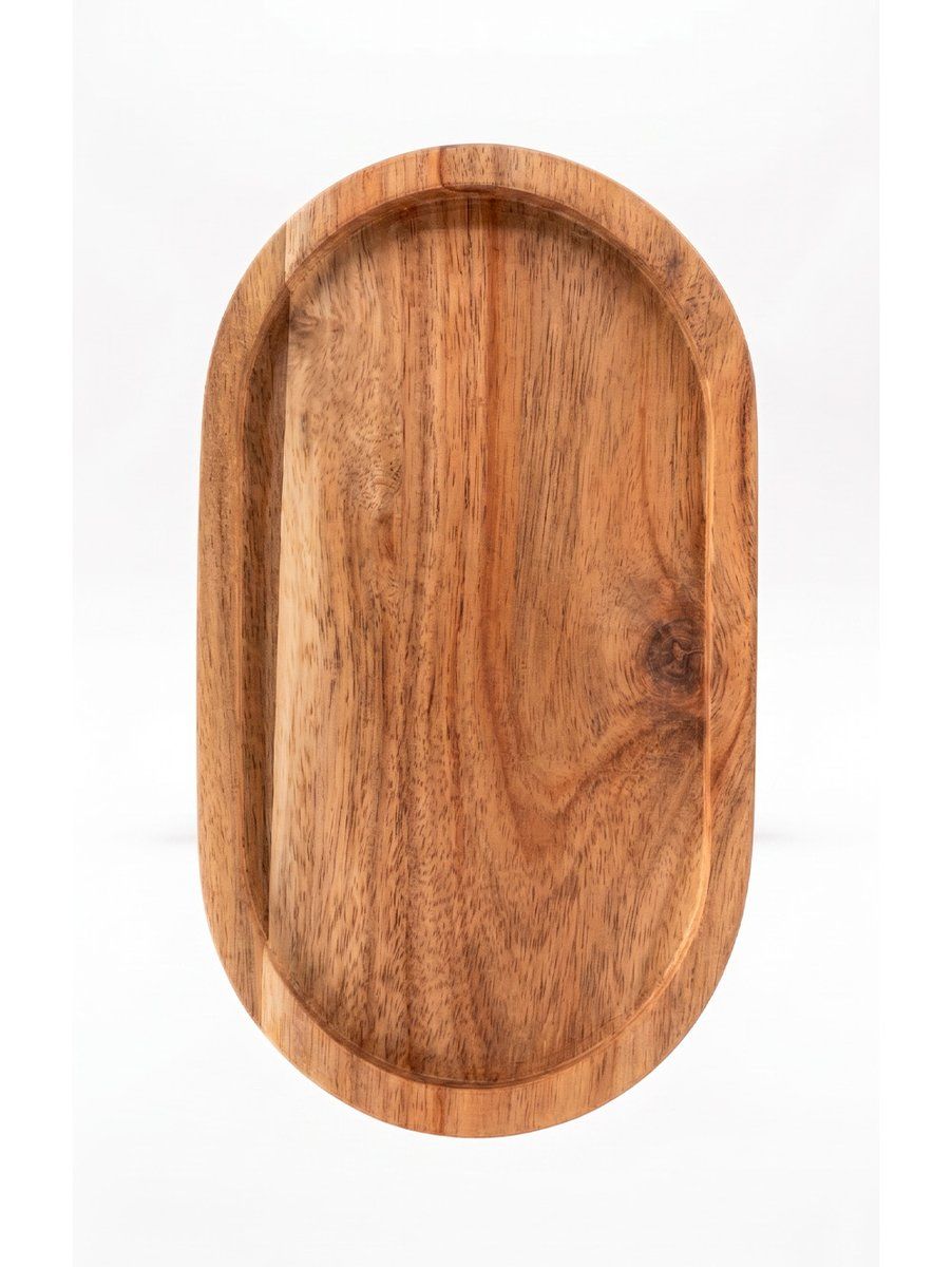 BANDEJA DE ACACIA ARIZONA MARRON 30X20X2