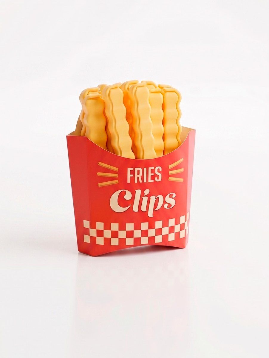 CLIPS FRIES SET X 12