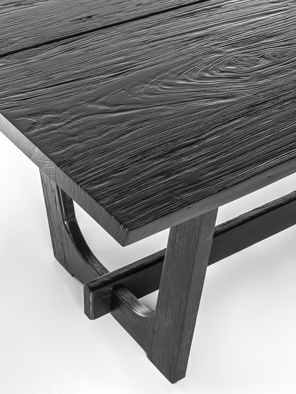 MESA DE COMEDOR OSLO NEGRO 110x210