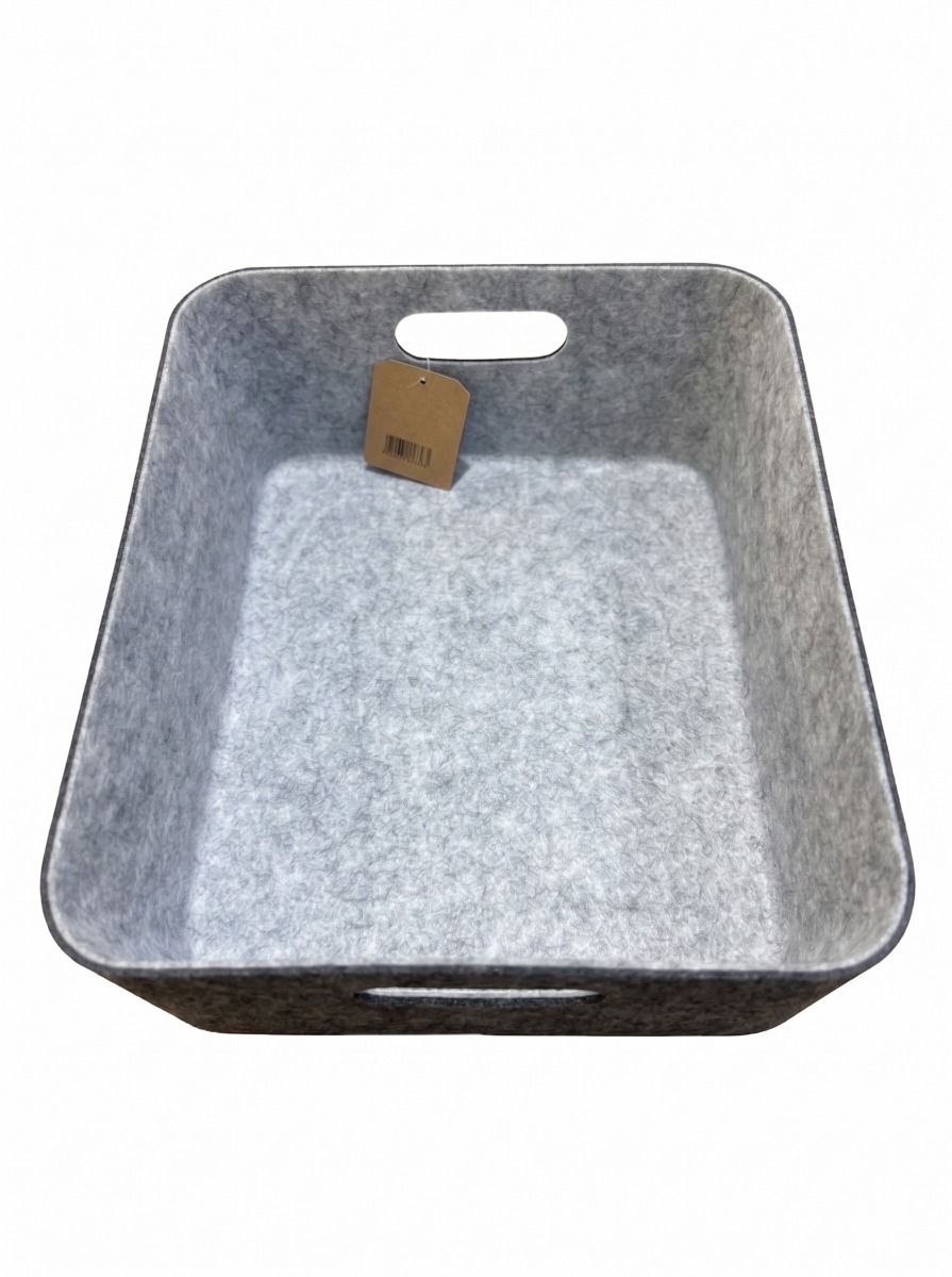 CESTO FIELTRO DARK GREY M