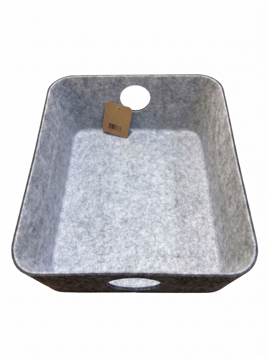 CESTO FIELTRO DARK GREY S