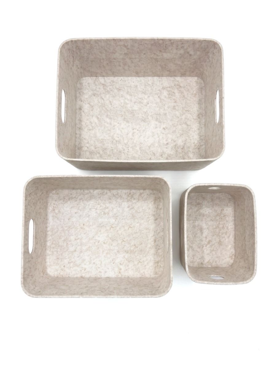 CESTO FIELTRO BEIGE S