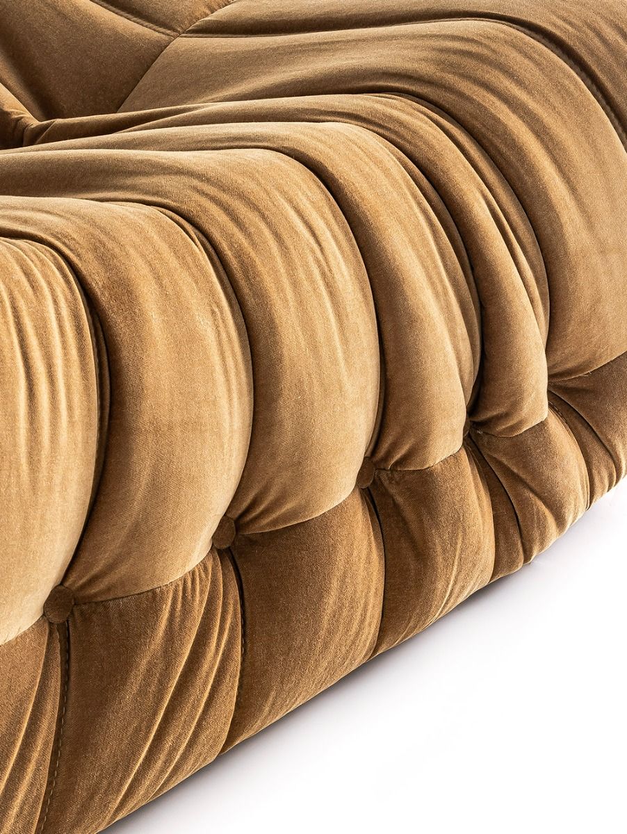 PUFF TOGO VELVET TOSTADO