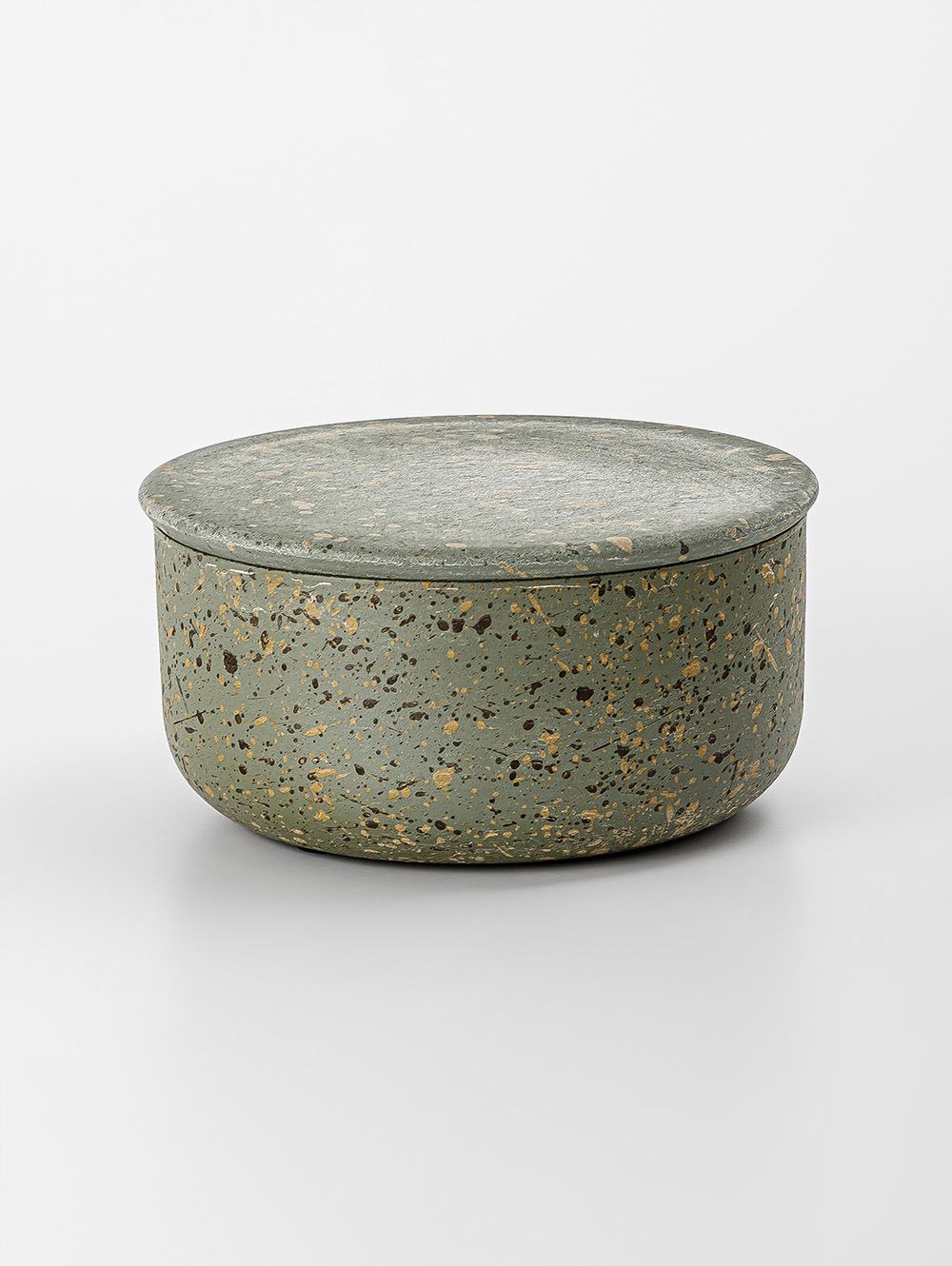 CAJA BRUZ GREEN SPARKLES 15CM
