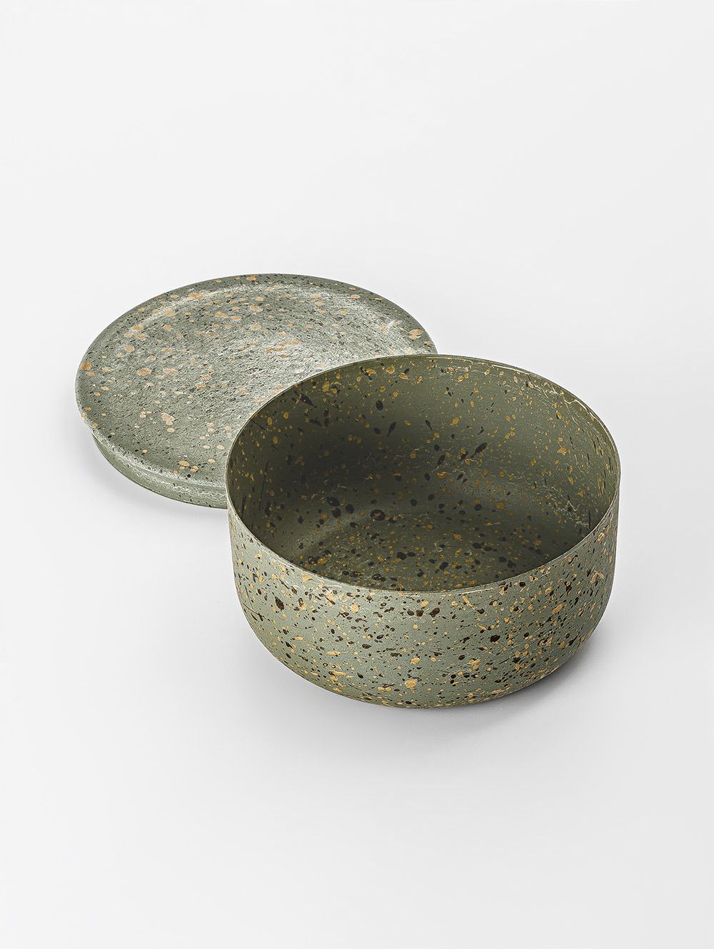 CAJA BRUZ GREEN SPARKLES 15CM