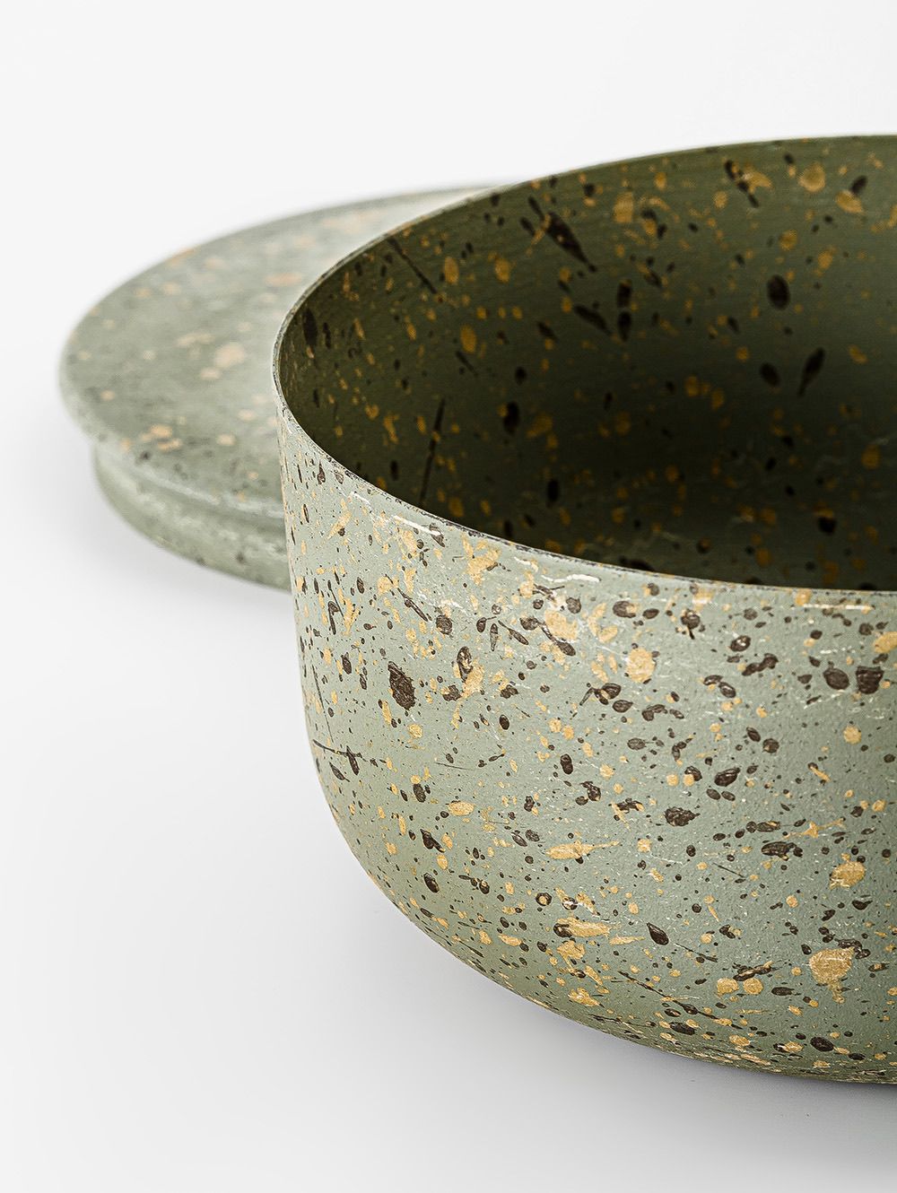 CAJA BRUZ GREEN SPARKLES 15CM