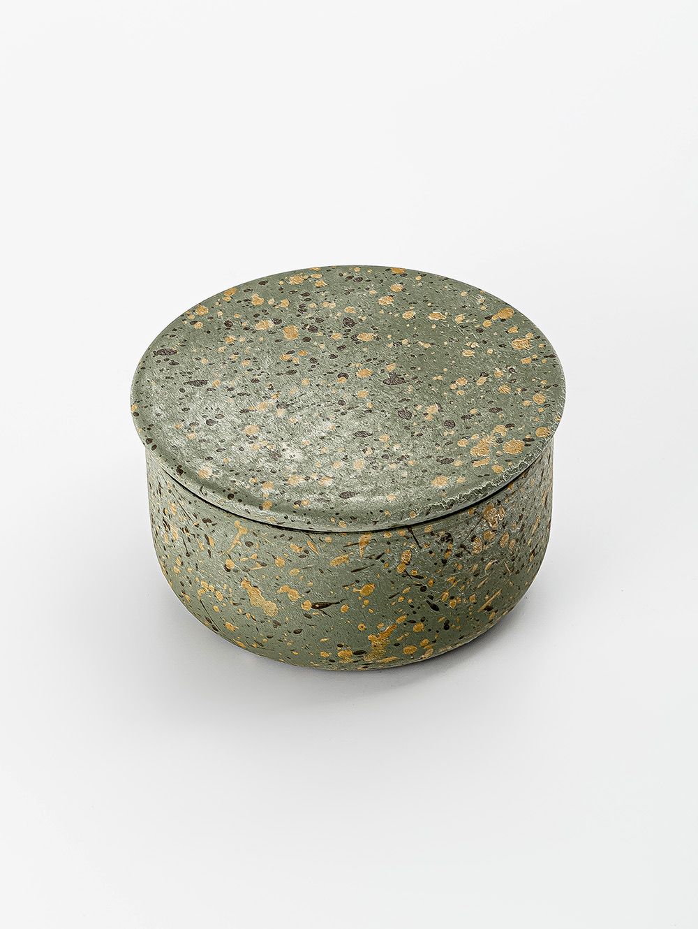 CAJA BRUZ GREEN SPARKLES 12CM
