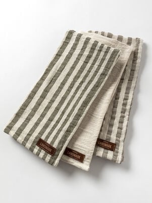 SET X 3 REPASADORES ROSE VISON/ NAT/VERDE 45 X 60 - Second Image