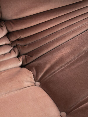 SILLON TOGO VELVET ROSA - Second Image