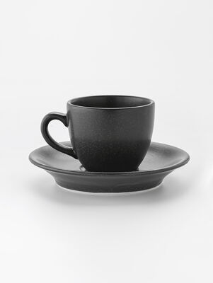 PLATO Y TAZA SEASONS BLACK 80CC