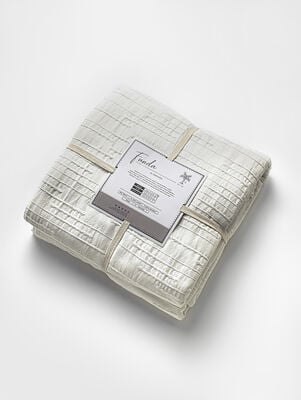 FUNDA EDREDON SAMI KING 260X240 OFF WHITE