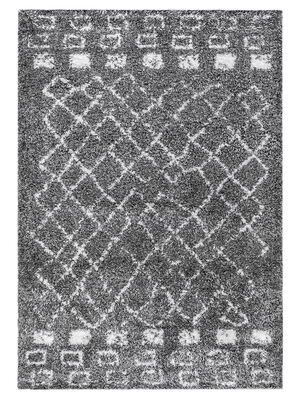 SHABBY MOROCCAN TANGER L. GREY - CREAM 120X180
