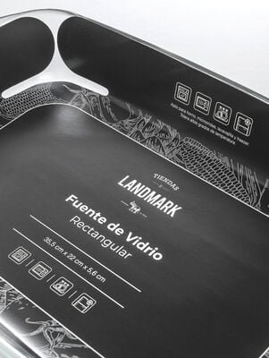 FUENTE DE HORNO RECTANGULAR GLASS 39 CM - Second Image