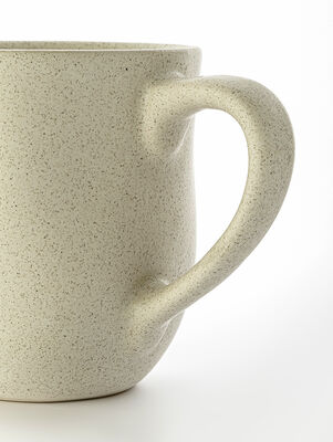 TAZA ORGANICA TURIN GRANDE BLANCO JAS MATE - Second Image