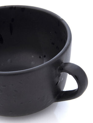 TAZA VARSOVIA N3 NEGRO MATE SALP BRILLANTE - Second Image
