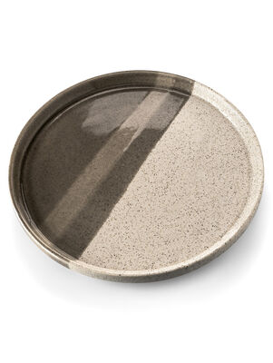 PLATO PRINCIPAL BLED PIEDRA SATINADA CON VISON