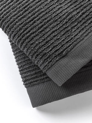 SET DE TOALLA Y TOALLON MILAN GREY - Second Image