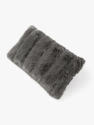 ALMOHADON CAMBOYA GRIS OSCURO 30 X 50