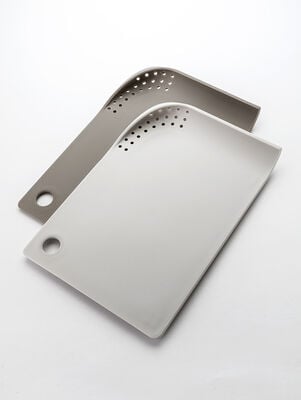 SET DE TABLAS ARIA WHITE/TAUPE