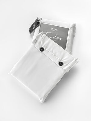 SET X 2 FUNDAS DE ALMOHADAS 220H WHITE 50 X 80