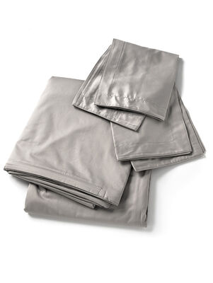 FUNDA DE EDREDON 300H LIGHT GREY SUPER KING 285X250