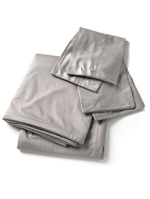 FUNDA DE EDREDON 300H LIGHT GREY SUPER KING 285X250