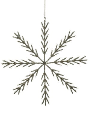 ADORNO COLGANTE NAVIDEÑO FLUP SILVER 33CM