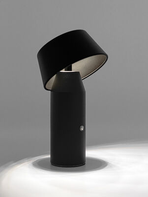 LAMPARA LED RECARGABLE HARLEM BLACK - Second Image