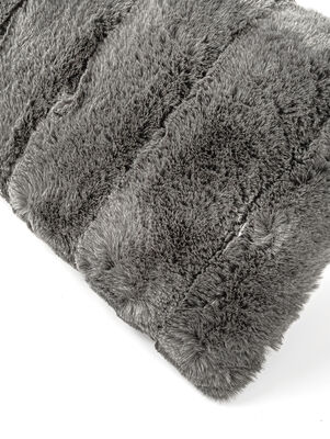 ALMOHADON CAMBOYA GRIS OSCURO 30 X 50 - Second Image