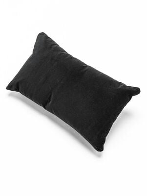ALMOHADON VELVET BLACK 50 X 30