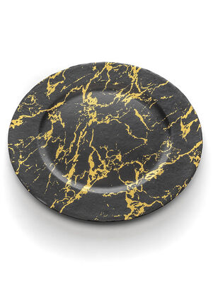 PLATO DE SITIO TARRY BLACK&GOLD
