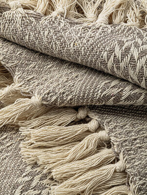 MANTA RUIT BEIGE 120X180 - Second Image