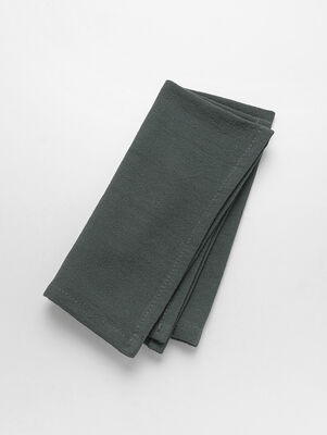 SERVILLETA VICTORIA GRIS PETROLEO 40 X 40