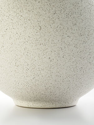 FLORERO CER BOMBE N1 BLANCO JAS MATE - Second Image