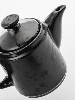 TETERA VARSOVIA NEGRO MATE SALP BRILLANTE - Second Image