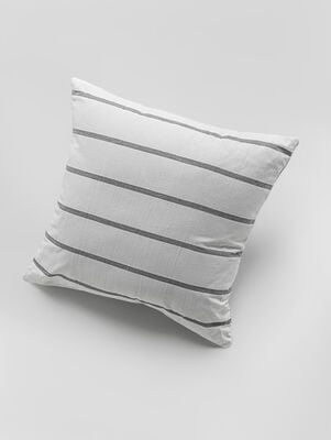 ALMOHADON BASIC TUSOR RAYA GRUESA GRIS 45 X 45